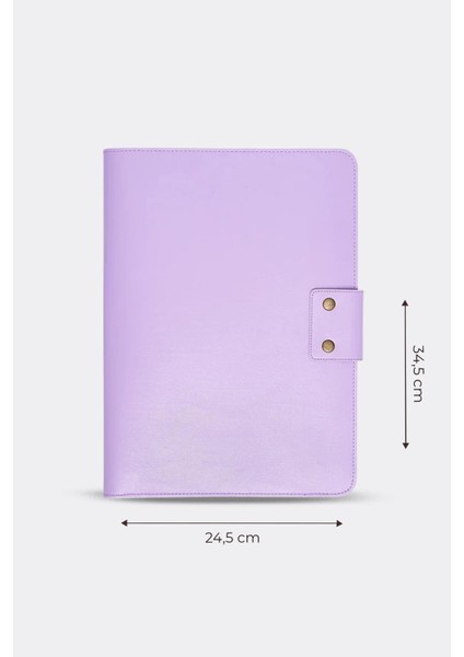 Macbook Air Pro 13-14 Inç Organizer Evrak & Laptop & Tablet Çantası Lila modelleri