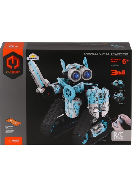 8028 Imm Mekanik Master Kumandalı Robot Araba Blokları 3ın1 398 Parça fiyatları