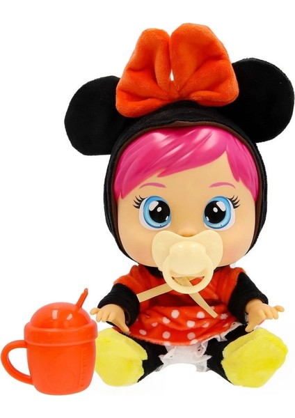 Cry Babies Love And Care Minnie Kostümlü Bebek