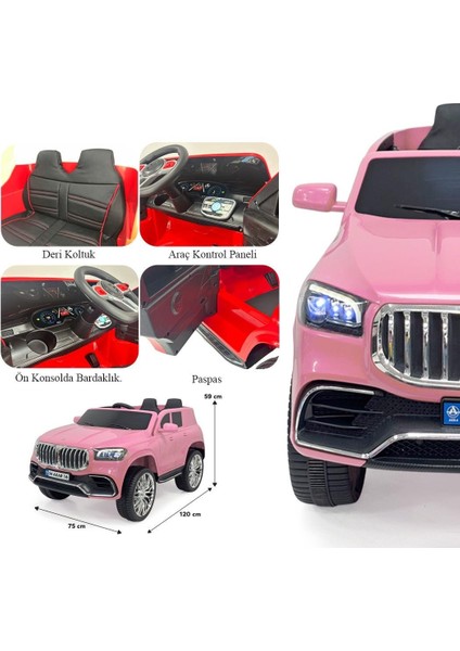 Peluşçu Dayı Akülü Araba Uzaktan Kumandalı Bold Gt 4x2 Deri Koltuk fırsatları