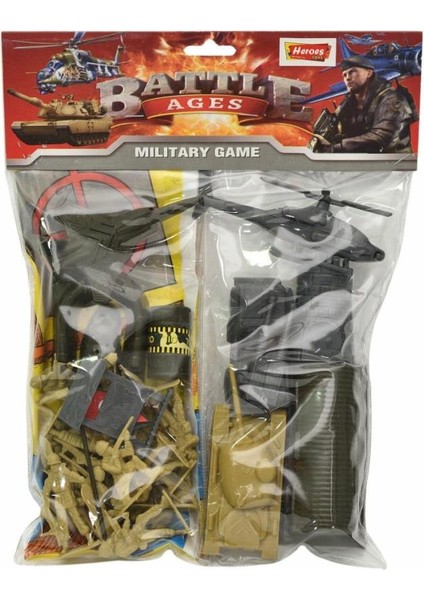 ERN-852 Heroes Toys Pvcli Asker Seti - Eren Oyuncak fiyatları