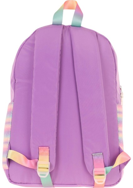 Brush Üç Bölmeli Kız Çocuk Mor Çok Renkli Okul Çantası - K1822 modelleri