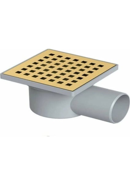 10X10X50 Yer Süzgeci Üstkr.yan.çık.altın MESAMTS502G