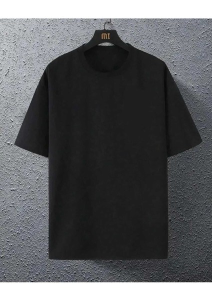 Oversize T-Shirt Baskılı Siyah Renk fiyatları