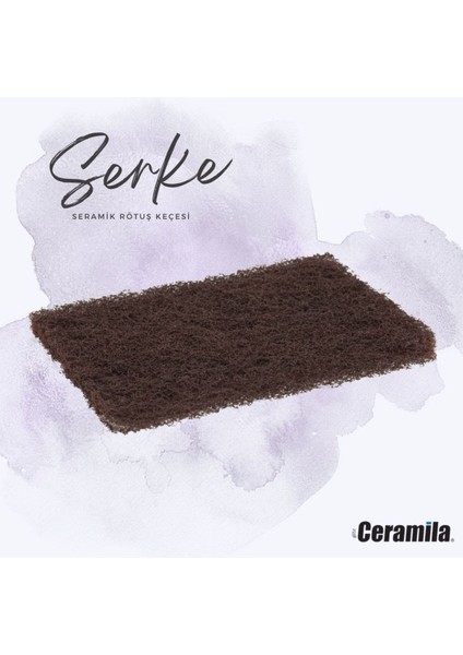 Serke 3003 Seramik Rötuş Keçesi 125*140 Bordo
