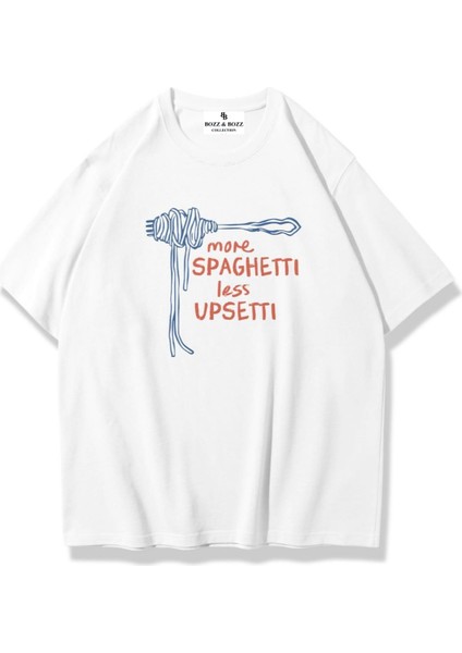 Unisex Oversize More Spaghetti T-Shirt