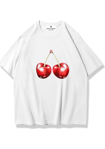 Unisex Oversize Cherry T-Shirt