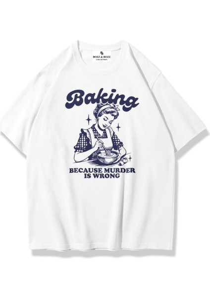 Unisex Oversize Baking T-Shirt