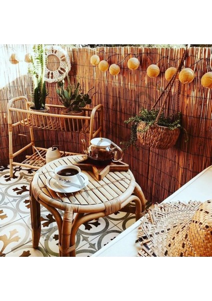 %100 Doğal Bambu Kamış Hasır Bahçe Balkon Çit Gölgelik Gizlilik Çiti 3x5 fiyatları