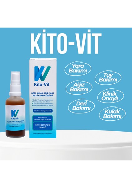 Kedi/köpek Deri, Kulak, Ağız, Yara ve Tüy Bakım Ürünü 50 ml