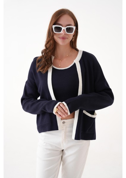 Kadın Triko Bluz & Hırka Ikili Takım modelleri