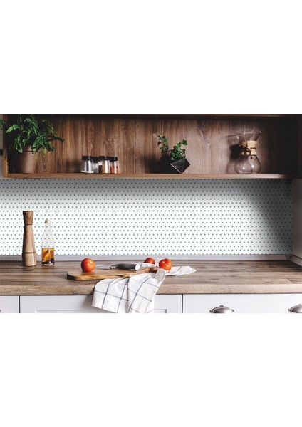 Kendinden Yapışkanlı Yonca Desenli Pvc Karo 30X30 cm (56 Adet) 5m2 indirimleri