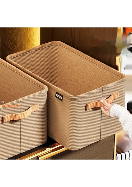 Giysi Saklama Kutusu Kalın Kumaş Saklama Sepeti Giysiler ve Pantolon Saklama Yurdu Ev Dolabı Irme (Yurt Dışından) modelleri