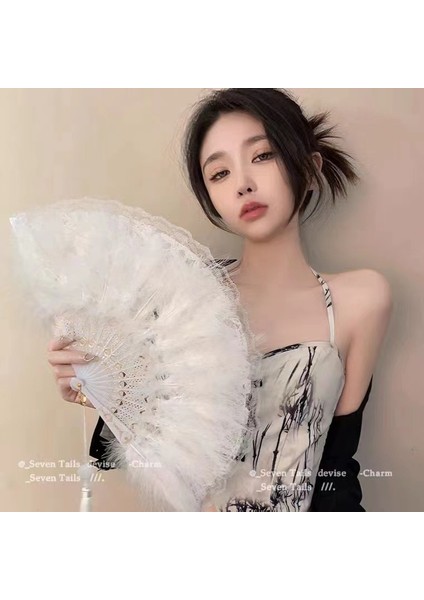 Muhteşem Retro Avrupa Gül Katlanır Fan (Yurt Dışından) fırsatları