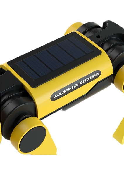 Güneş Enerjili Elektrikli Robot Köpek Çocuk Montaj Oyuncak Çocuk Eğitici Robot (Yurt Dışından)