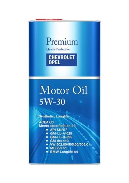 FF6717-5ME Fanfaro Chevrolet-Opel Apı Sn/cf 5W-30 (Metal) 5 L