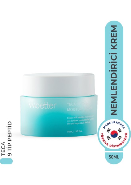 Teca Lifting Moisture Cream Nemlendirici Krem Kore 50ml
