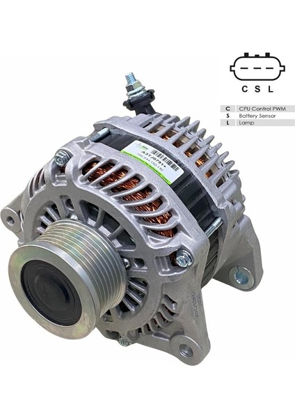 12V Alternatör Dinamo Mıtsubıshı Tipi 150 A (3 Fiş) Nıssan Navara D40-PATFINDER R51