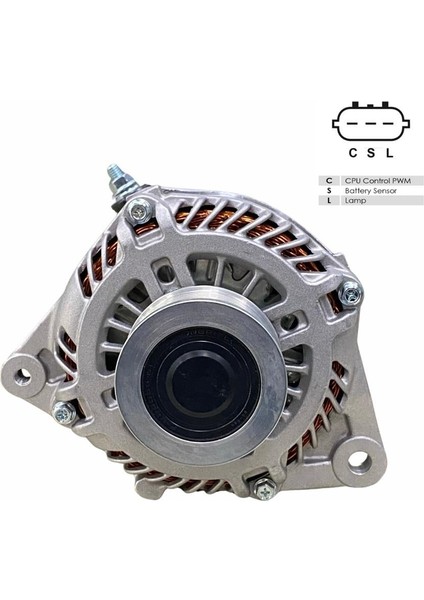 12V Alternatör Dinamo Mıtsubıshı Tipi 150 A (3 Fiş) Nıssan Navara D40-PATFINDER R51 fiyatları