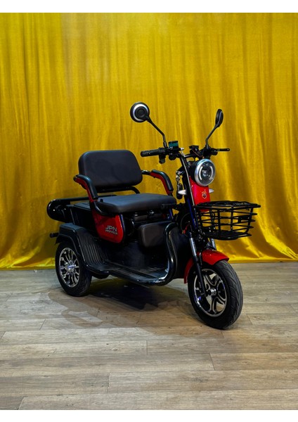 - Jp 6000 3 Tekerli Elektrikli Tricycle - Lityum Akü