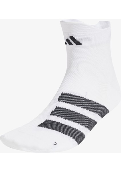 Runxadizero Unisex Beyaz Bilekli Koşu Çorabı.-