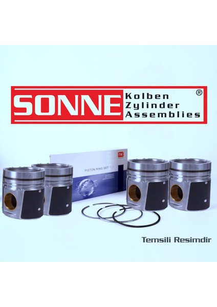 228KR06401 Piston+Segman (0.50) Connect 1.8tdcı 110PS Duratorg 07- (8