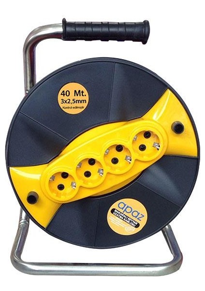 Makaralı Seyyar Kablo 3x2.5 - 40M