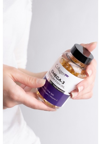 Omega-3 Premium Fish Oil 90 Adet x 1000MG, Balık Yağı, Kolajen & Vitamin C fiyatları