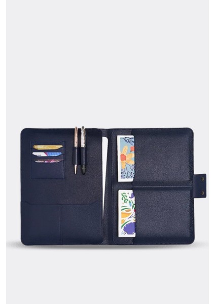 Macbook Air Pro 13-14 Inç Organizer Evrak & Laptop & Tablet Çantası Lacivert
