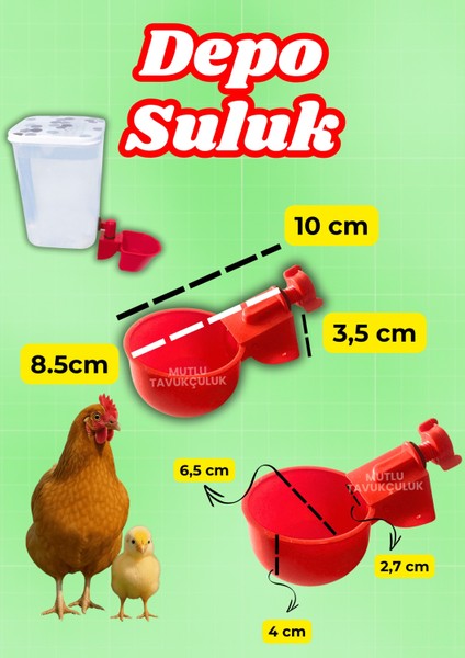 Otomatik Tavuk Depo Suluğu Plastik Suluk Güvercin Bıldırcın Kaz Ördek Civciv Tavuk Suluğu fiyatları