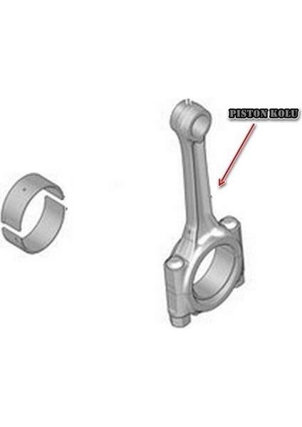 060358 Piston Kolu Boxer Dj5 Motor Uyumlu
