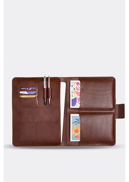 Macbook Air Pro 13-14 Inç Organizer Evrak & Laptop & Tablet Çantası Taba Nova