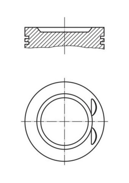 Mahle 028PI00145002 -Knecht-Behr 028PI00145002 Piston 04C107065AE