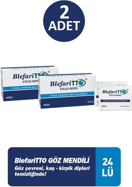Asfstore Blefaritto Swap Göz Çevresi Pedi 24 Adet X2