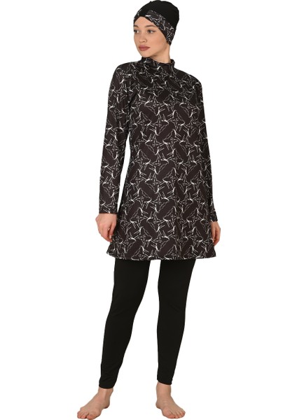 Tam Kapalı Likralı Tesettür Mayo 3419 modelleri