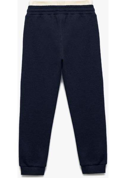 Ribanalı Beli Bağlamalı Cepli Şardonlu Basic Eşofman Altı fiyatları