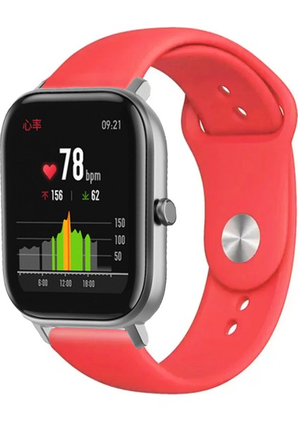 Amazfit Gts / Gts 2 Akıllı Saat Uyumlu Spor Silikon Kordon