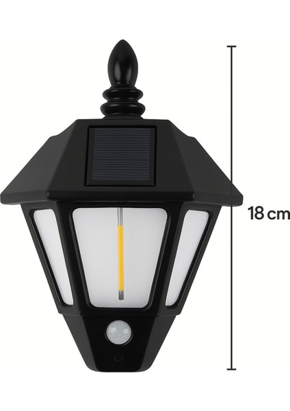 2li Set Sensörlü Güneş Enerjili Bahçe Ev Balkon Teras Aydınlatması Lambası Solar Aplik Armatür modelleri