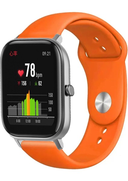 Amazfit Gts / Gts 2 Akıllı Saat Uyumlu Spor Silikon Kordon