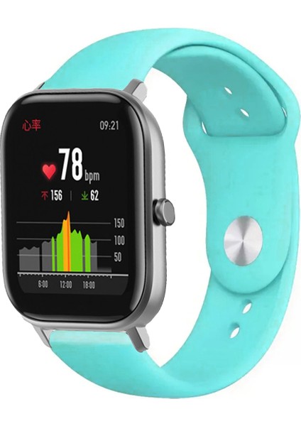 Amazfit Gts / Gts 2 Akıllı Saat Uyumlu Spor Silikon Kordon