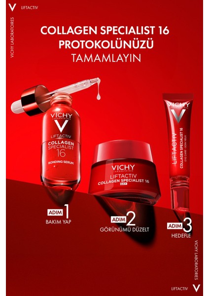 Vichy Liftactiv Collagen Specialist 16 Bonding Serum 30 ml 2 Adet