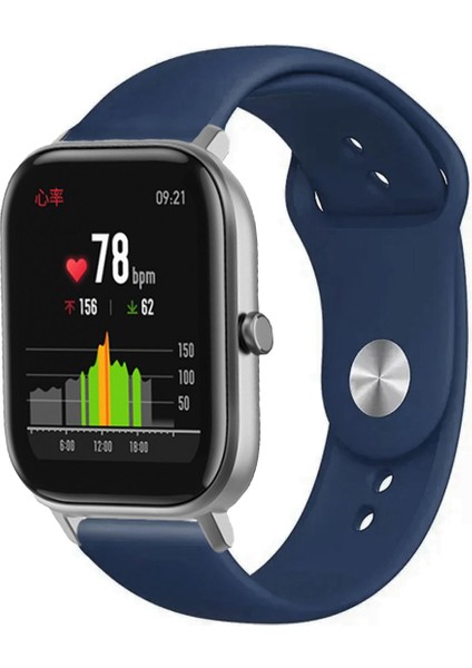 Amazfit Gts / Gts 2 Akıllı Saat Uyumlu Spor Silikon Kordon