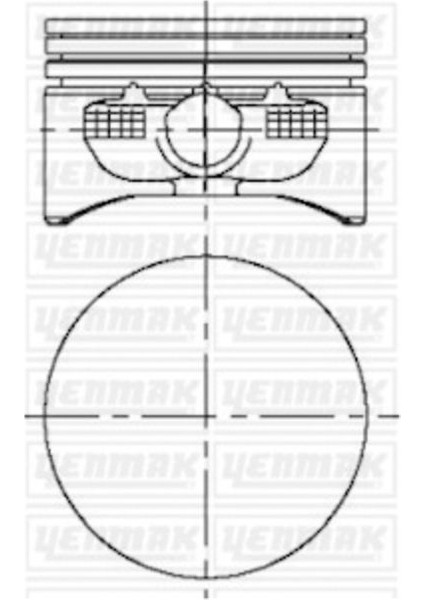 31 Motor Piston Segman Std Astra-Merıva-Vectra-Zafıra 99 Y16 Xe/ Z16XE 79.0