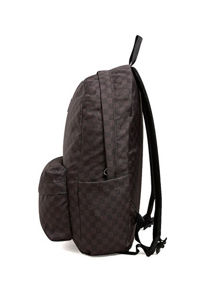 Old Skool Check Backpack VN000H4XBA51 Unisex Black/Charcoal Spor Çanta