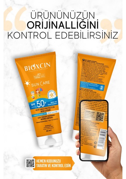 Bioxcin Suncare Kids Losyon SPF50 200 ml