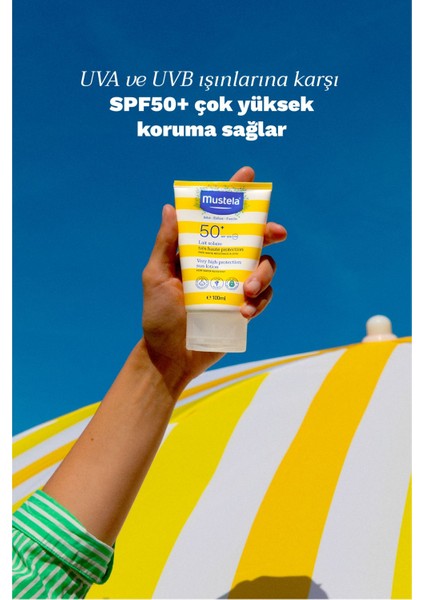 Mustela Yüksek Koruma Faktörlü Güneş Losyonu Tüm Aile Için SPF50+ 200 ml 2 Adet modelleri