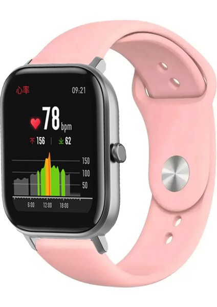 Amazfit Gts / Gts 2 Akıllı Saat Uyumlu Spor Silikon Kordon