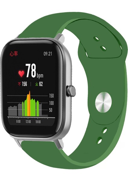 Amazfit Gts / Gts 2 Akıllı Saat Uyumlu Spor Silikon Kordon