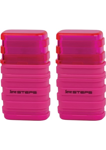 Steps Sılgılı Kalemtıras Pembe 2lı