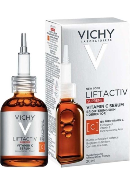 Asfstore Vichy Liftactiv Supreme Vitamin C Serum Antioksidan 20 ml fiyatları